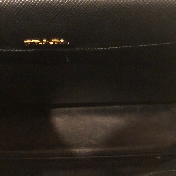 Prada Shopper Saffiano Cuir Nero, large - Picture 7 of 8